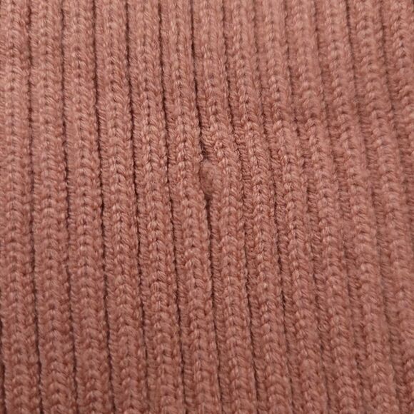 Zara Turtleneck Sleeveless Ribbed Sweater Top Womens Size Medium - Picture 5 of 9